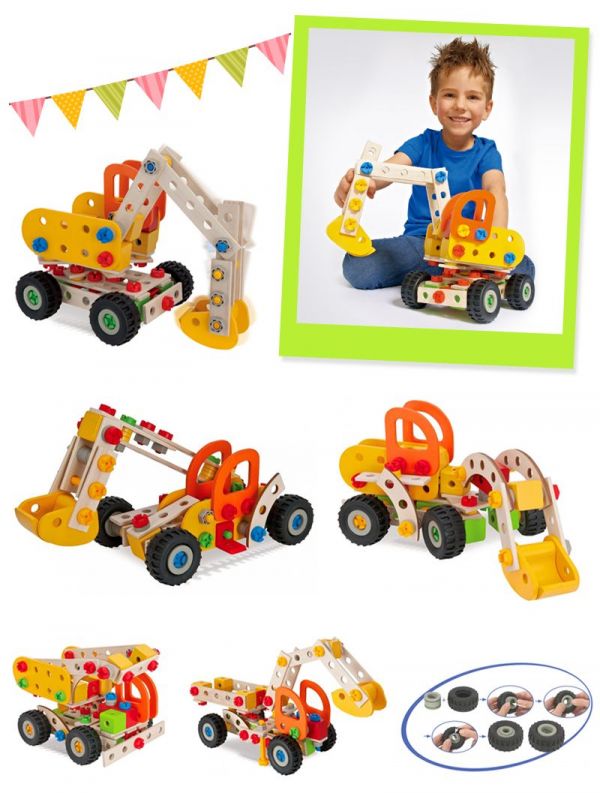 超擬真！德國原裝進口【HEROS】積木建築師系列