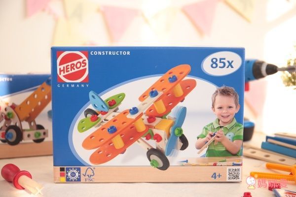 超擬真！德國原裝進口【HEROS】積木建築師系列