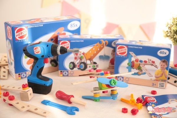 超擬真！德國原裝進口【HEROS】積木建築師系列