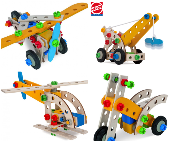 超擬真！德國原裝進口【HEROS】積木建築師系列