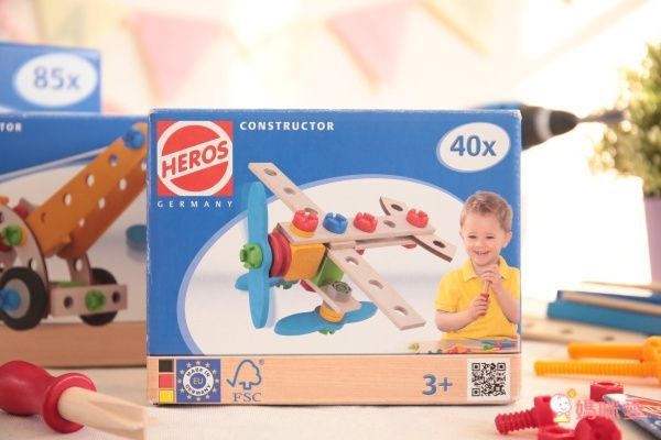 超擬真！德國原裝進口【HEROS】積木建築師系列