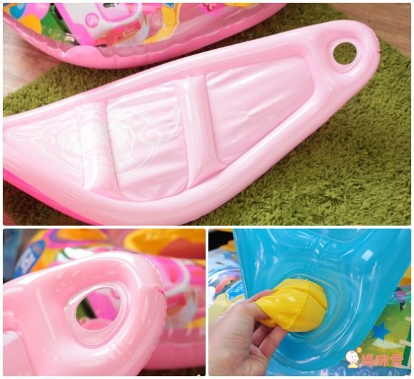 韓國救難小英雄Poli - 安寶可拆式遮陽座圈-贈手動式打氣筒1入(顏色隨機) (適用:2-7歲、25kg以下幼兒)