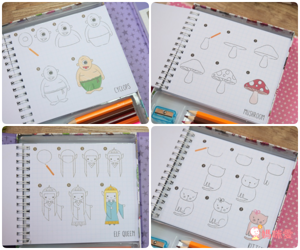 澳洲 Tiger Tribe - 旅行塗鴉盒-甜心派對