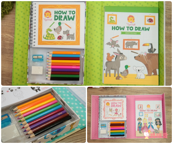 澳洲 Tiger Tribe - 旅行塗鴉盒-甜心派對