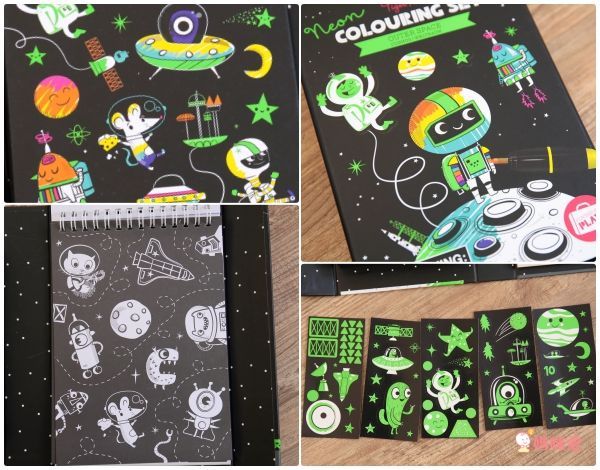 在家擁有小小畫室【澳洲 Tiger Tribe】旅行著色盒＆窗花彩繪