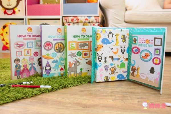 澳洲 Tiger Tribe - 旅行塗鴉盒-甜心派對