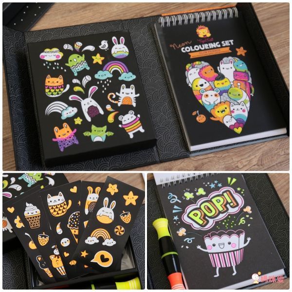 在家擁有小小畫室【澳洲 Tiger Tribe】旅行著色盒＆窗花彩繪