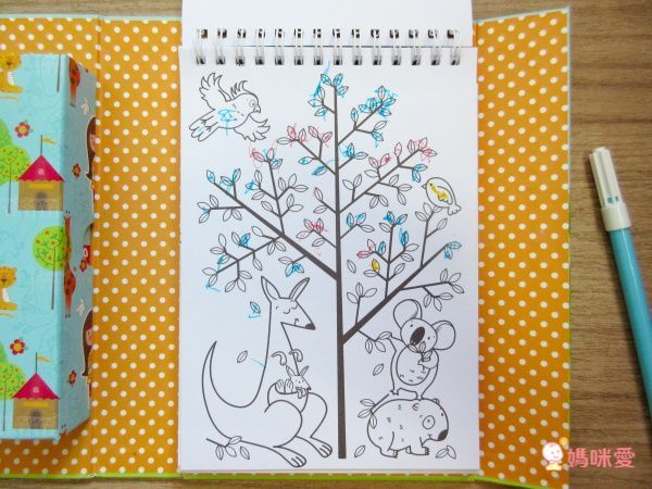 在家擁有小小畫室【澳洲 Tiger Tribe】旅行著色盒＆窗花彩繪