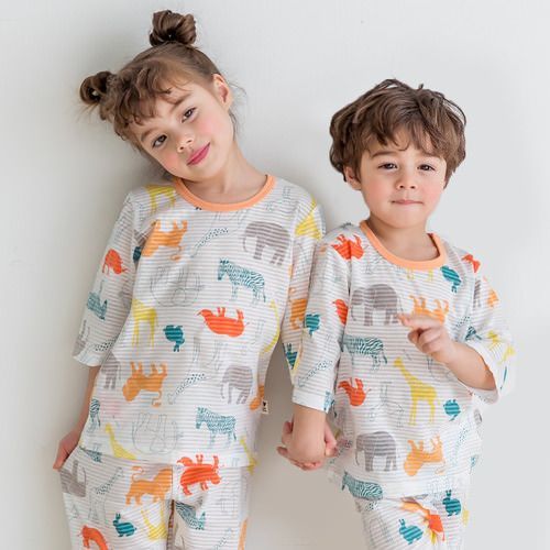 韓國 kikistory 100%純棉涼夏家居服