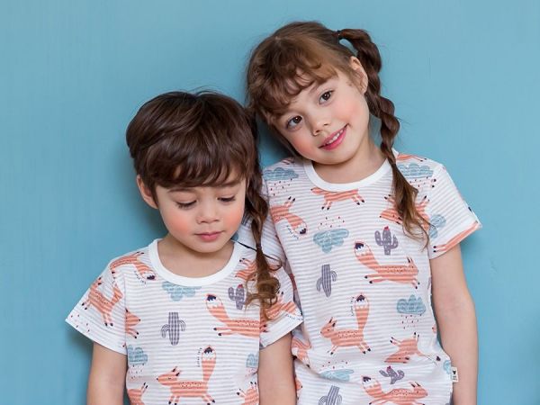 韓國 kikistory 100%純棉涼夏家居服