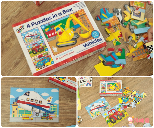 部落客激推！【英國 GALT 】由易到難 拼圖系列