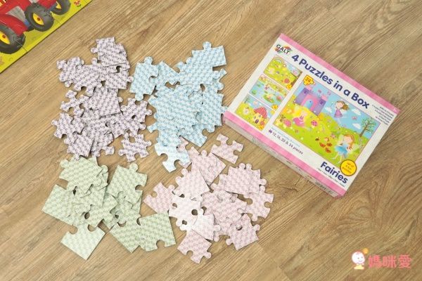部落客激推！【英國 GALT 】由易到難 拼圖系列