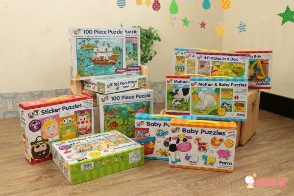 部落客激推！【英國 GALT 】由易到難 拼圖系列
