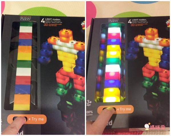 美國 Light Stax - LETTERS亮亮積木-大顆粒系列-字母款-24顆