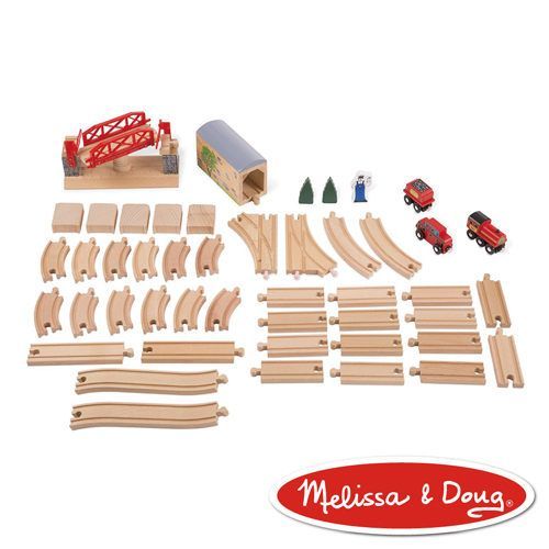 Amazon五星【美國瑪莉莎】超大交通遊戲地墊、木製軌道車車玩具