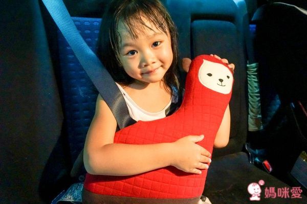 韓國 kidu hugdoll 可愛羊駝安全帶抱枕