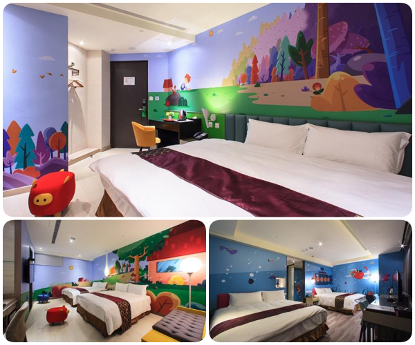 輕鬆時尚親子小旅行☀台中星漾一泊一食47折起!