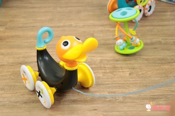 以色列 Yookidoo - 音樂系列-串珠呱呱鴨拉車