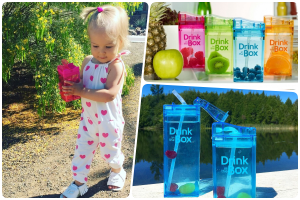 加拿大【Drink in the box】Tritan 吸管杯 / 零食盒