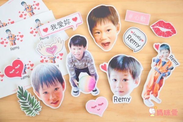 韓國WOW ❤︎ 超可愛客製化Q版大頭磁鐵 / 姓名貼