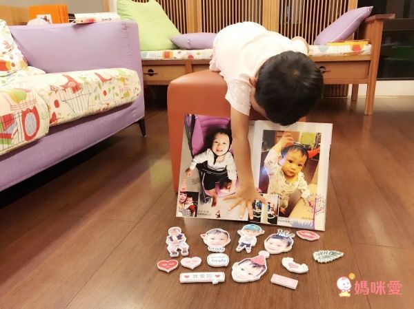 韓國WOW ❤︎ 超可愛客製化Q版大頭磁鐵 / 姓名貼