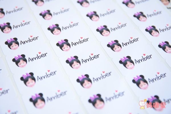 韓國WOW ❤︎ 超可愛客製化Q版大頭磁鐵 / 姓名貼