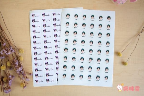 韓國WOW ❤︎ 超可愛客製化Q版大頭磁鐵 / 姓名貼