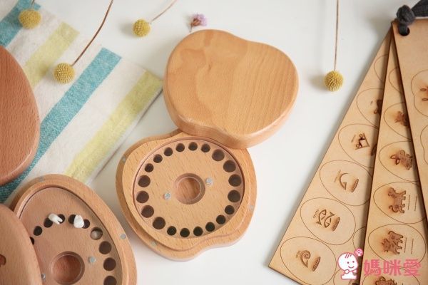 原木客製乳牙儲存盒