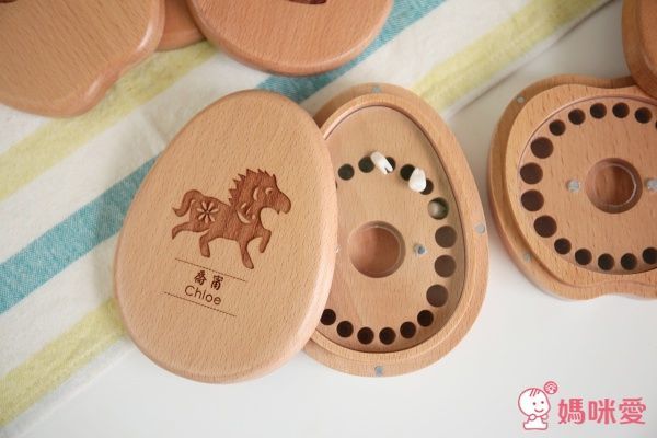 原木客製乳牙儲存盒