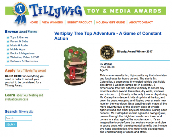 新加坡 Oribel - 創意壁貼玩具-森林溜滑梯