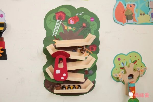 新加坡 Oribel - 創意壁貼玩具-森林溜滑梯