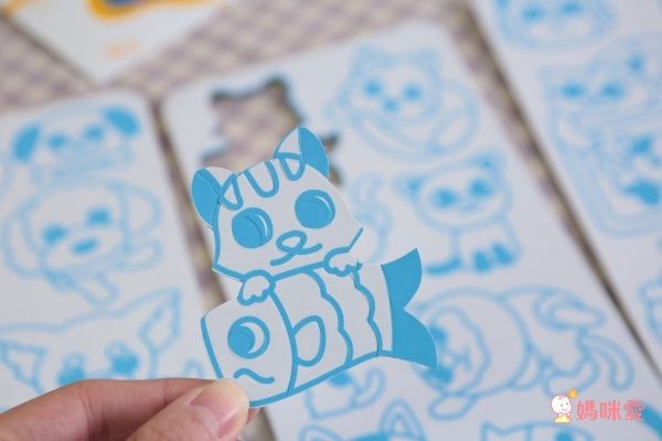 韓國 Kinanvill 閃亮拼貼遊戲貼紙