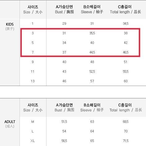 韓國Monfimafi 親子裝