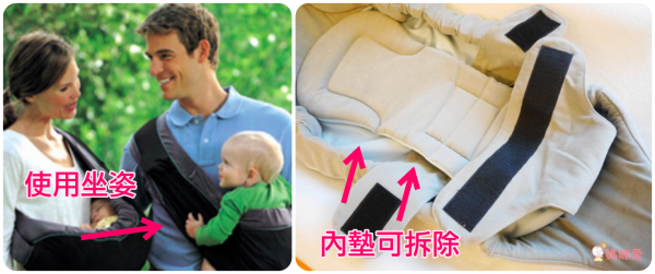 YODA - 橫抱式嬰兒背帶-經典黑