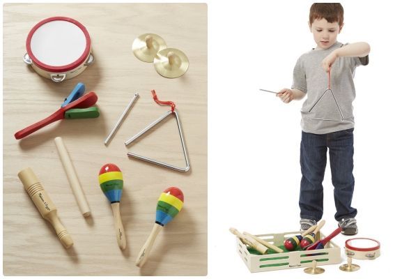 美國瑪莉莎 Melissa & Doug - MD 益智-小小樂團樂器組