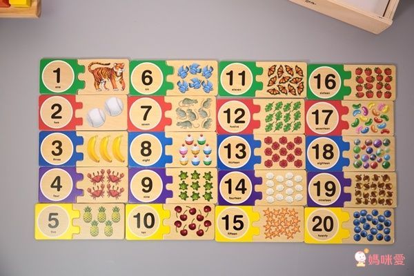 美國瑪莉莎 Melissa & Doug - MD 益智-數字對照學習拼圖卡