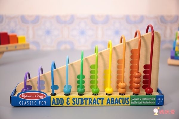 美國瑪莉莎 Melissa & Doug - MD 益智-數字加減法練習算盤