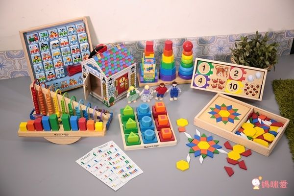 小學前必會知識玩中學【美國瑪莉莎】益智教具