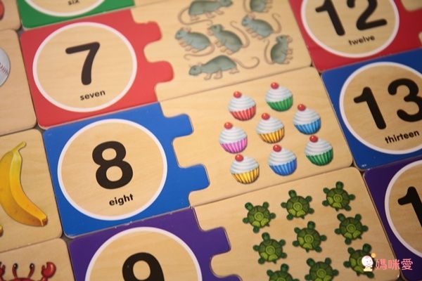 美國瑪莉莎 Melissa & Doug - MD 益智-數字對照學習拼圖卡