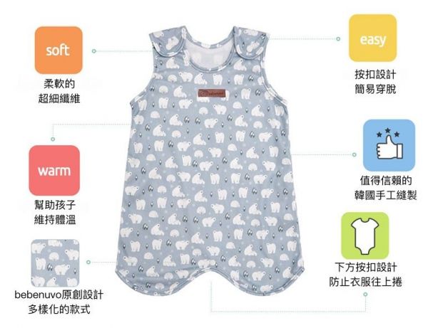 韓國 bebenuvo 防踢背心 