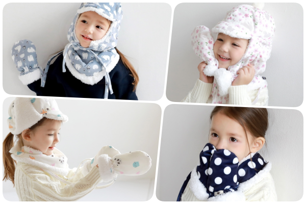 超細纖維鋪毛掛脖手套