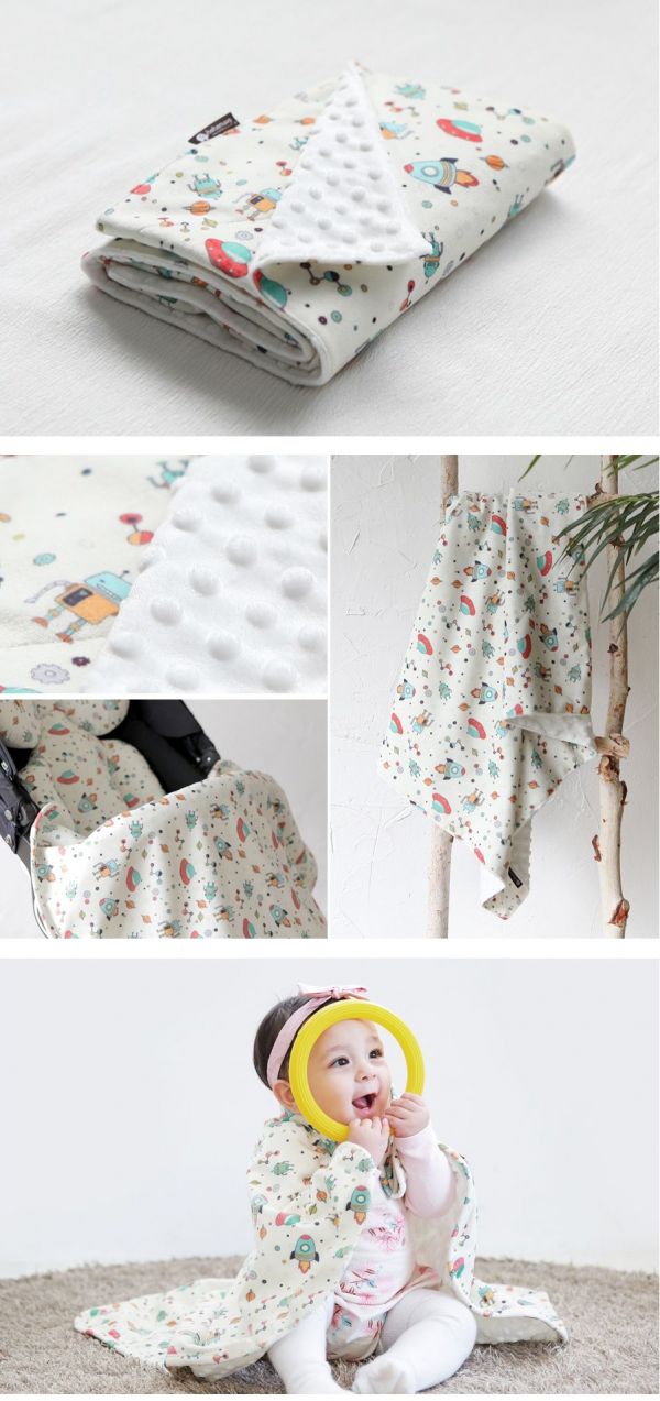 韓國 bebenuvo 雙層保暖毯