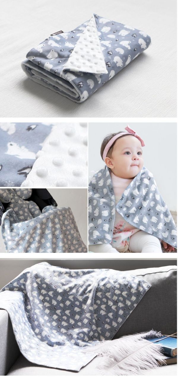 韓國 bebenuvo 雙層保暖毯