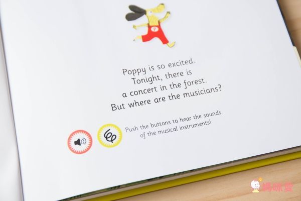 Poppy and the Brass Band 波比和銅管樂隊 (16種樂器有聲書)