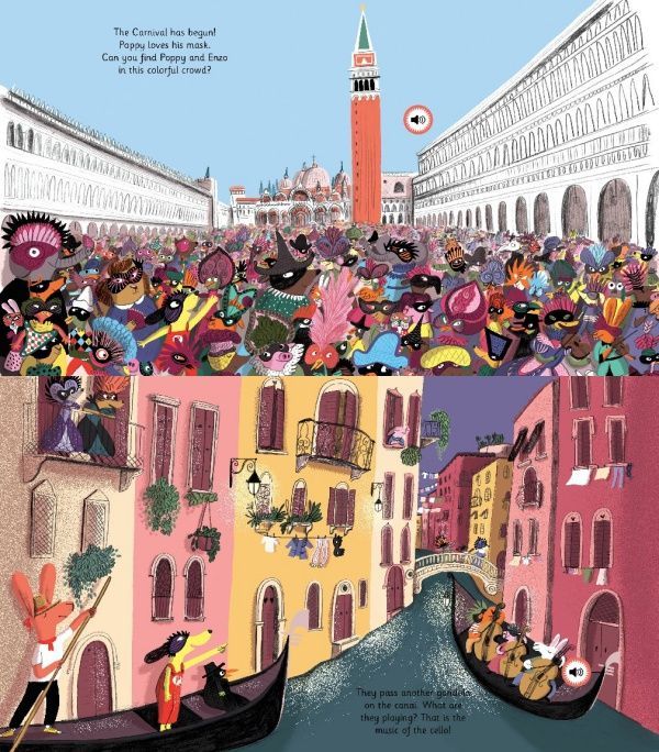 Poppy and Vivaldi 波比與維瓦第 (16種音效有聲書)