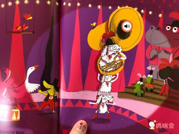 Poppy and the Brass Band 波比和銅管樂隊 (16種樂器有聲書)