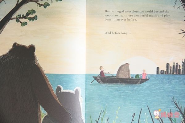 The Bear and the Piano Sound Book 森林裡的鋼琴師 (精裝壓壓有聲書)