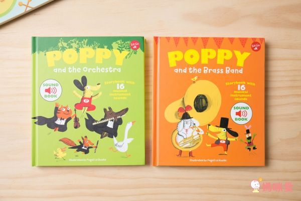 Poppy and the Brass Band 波比和銅管樂隊 (16種樂器有聲書)