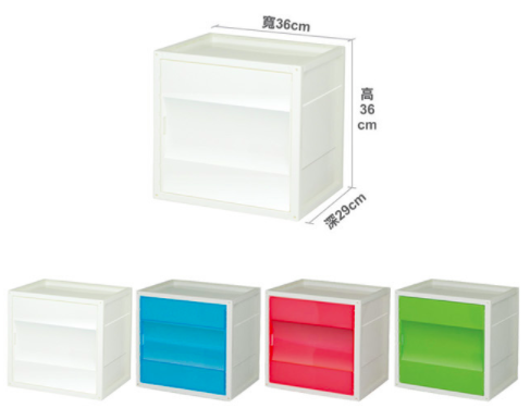 樹德 巧拼組合式收納櫃 / 收納提籃