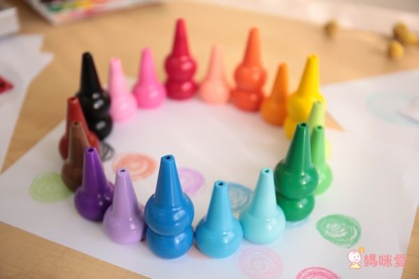 日本AOZORA Baby Color 兒童安全無毒蠟筆